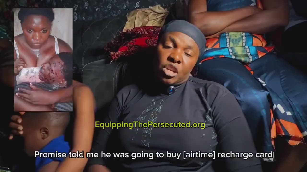 “My only son, Promise, went out to buy airtime and was k!ll£d during the att@ck.”💔😩

~ Woman in a...