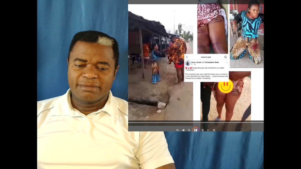 Hope Ekong has been arrested after he @ss@u%ted a lady, who is allegedly his  tenant, following a re...