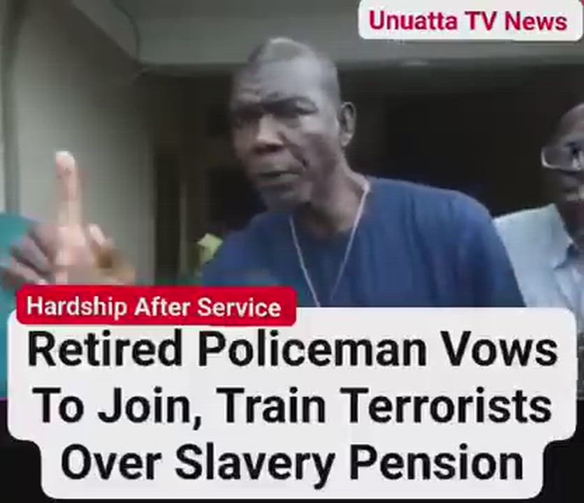 This is what Nigeria has turned people into… hmm.