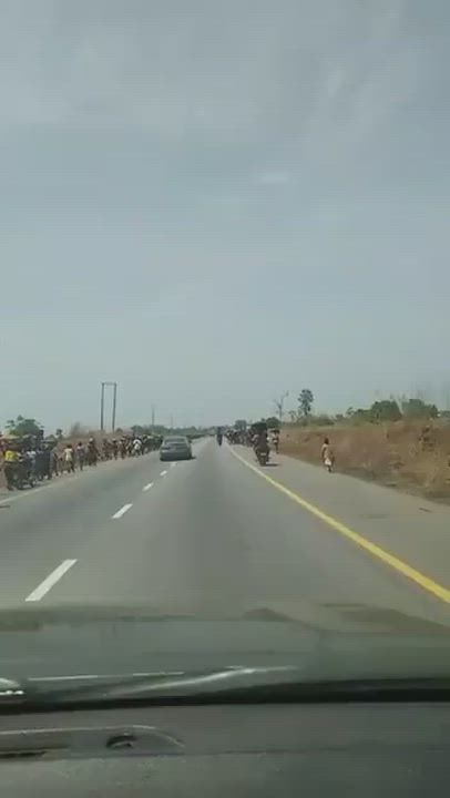Video of people fleeing Nasarawa Communities on Foot Amid Incessant Armed Bandit Attacks