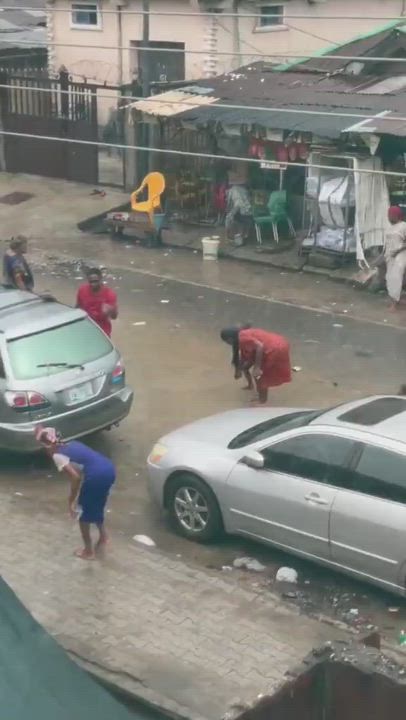 Pastor instructed his members to bring canes to church and later led them out in the rain, asking th...