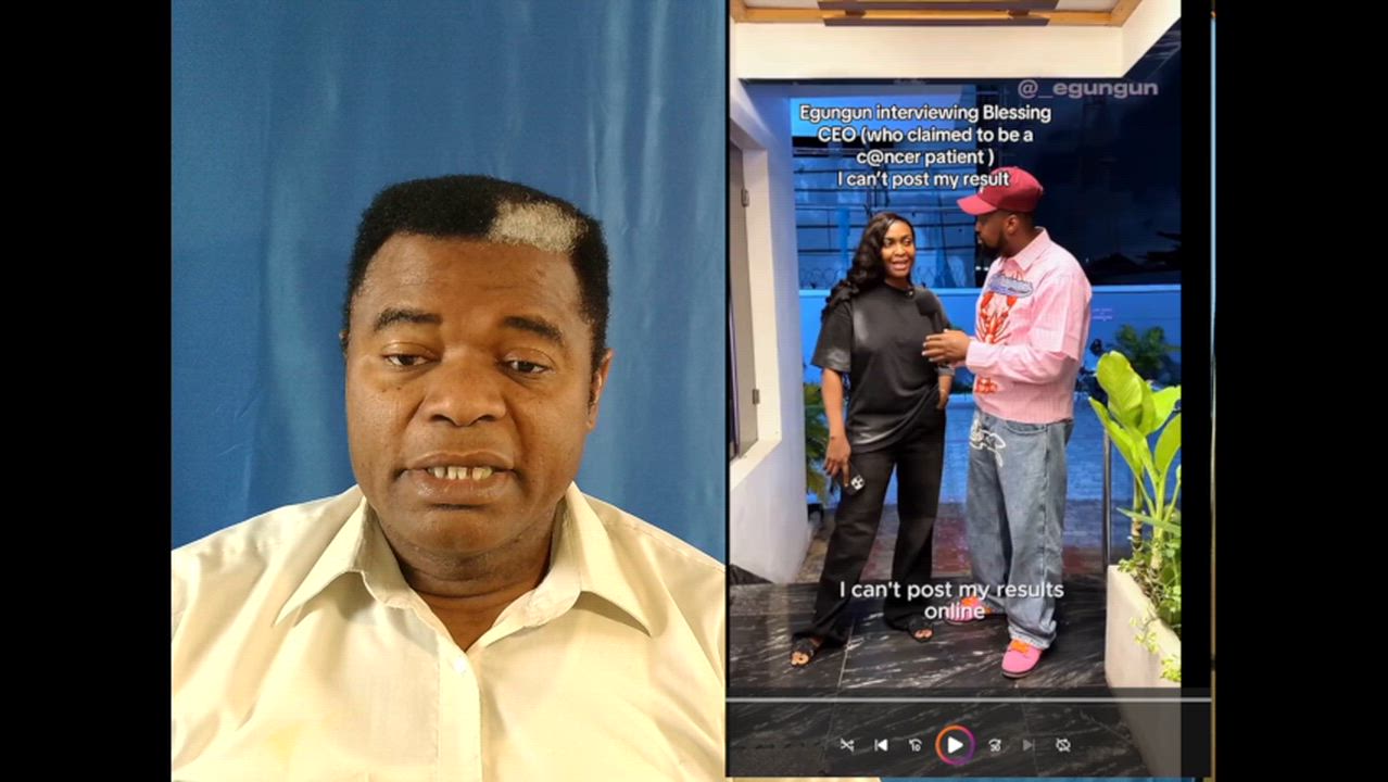 Shameless Blessing CEO told Egungun Nigerians have no money, because donated only 13M.