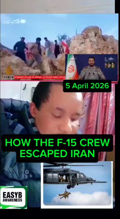 HOW THE F-15 CREW
ESCAPED IRAN