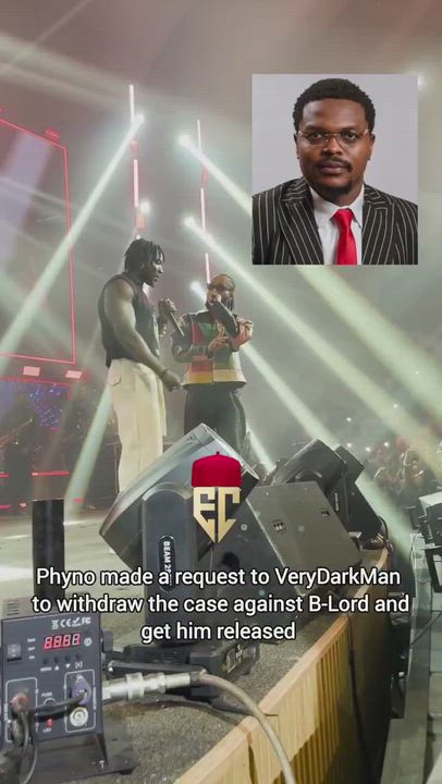 The Moment Phyno asked Very dark man last night to withdraw the case against B lord calling for unit...