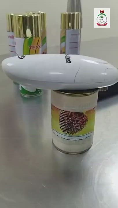 Nigeria’s Anti-Drug Agency Seizes Cocaine Hidden In Palm Kernel Oil Cans at Lagos Airport and  Arres...
