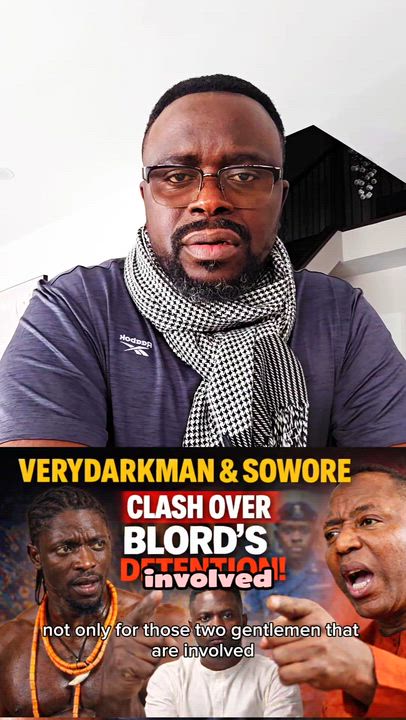 Sowore, you Guff. Verydarkman, don’t go too hard on him—this could be exactly what corrupt politicia...