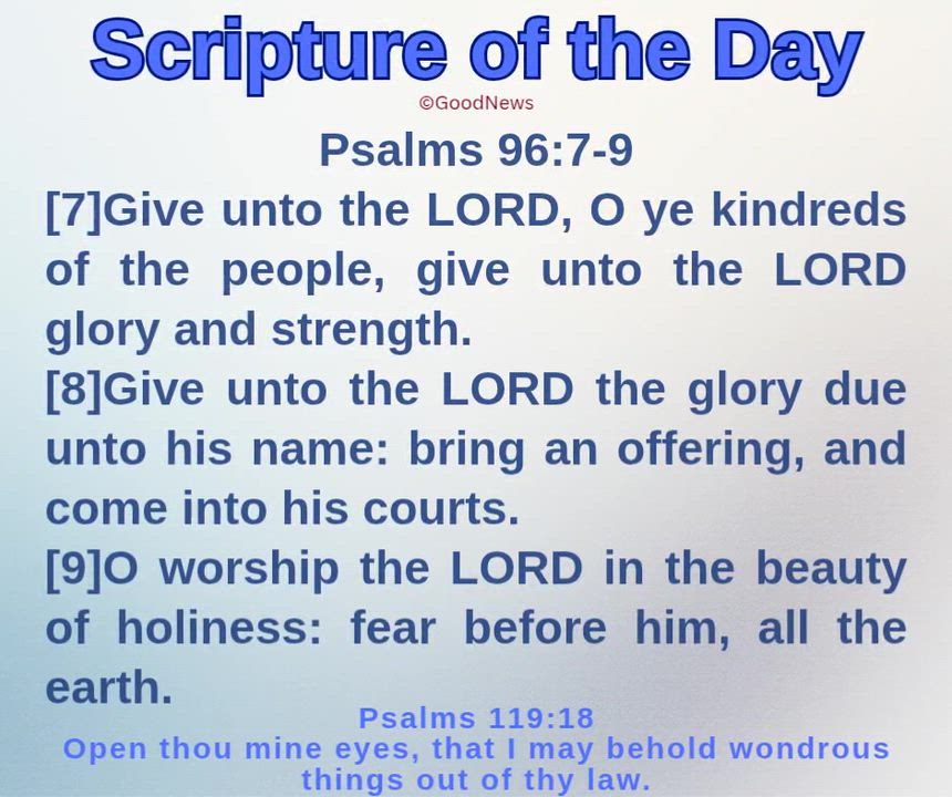 #ScriptureDelight
Meditate and act positively on the Word, and where applicable, pray and make your...