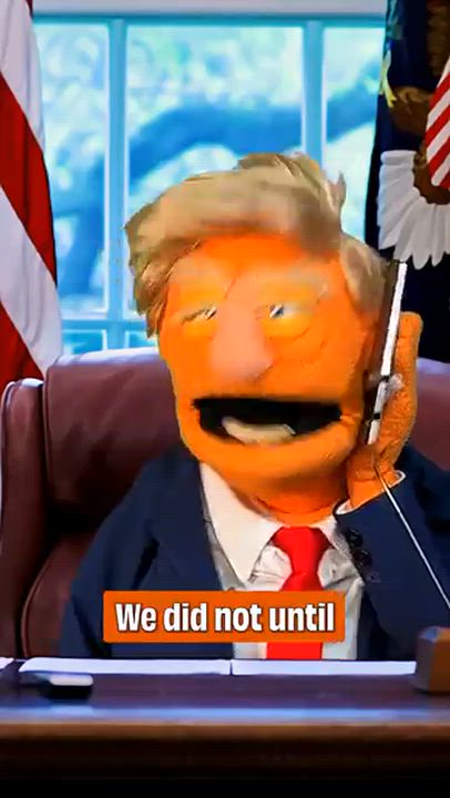 Joke of the daY! Trump tells it "strait" to Merz and Macron