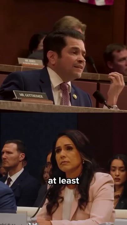 Why strike Iran now, but not N. Korea? Rep. Josh Gottheimer questioning DNI Tulsi Gabbard in a congr...