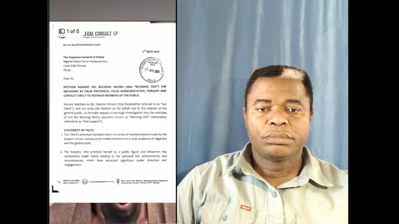 VDM has just filed a petition against Blessing CEO for dece!ving the public and obtaining money thro...