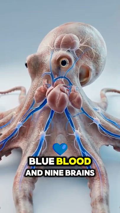 Octopuses display high intelligence with problem-solving skills and camouflage mastery, fueling popu...