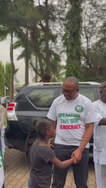Peter Obi and Kwankwaso are out and ready for the Occupy INEC protest in Abuja