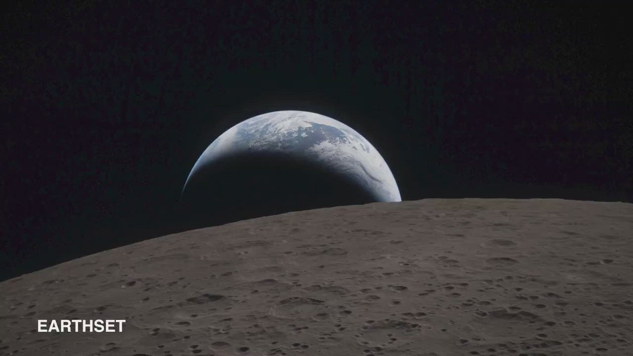 “You can see the surface of the Moon…we just went sci-fi.” 🚀🌙

On flight day seven, images from...