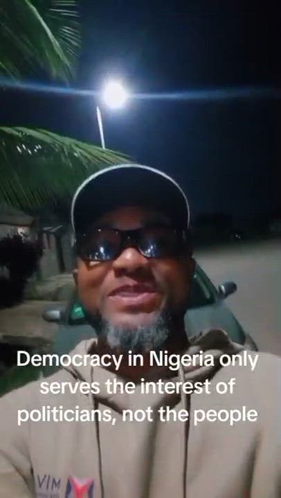 Democracy in Nigeria only serves the interest of polticians not the masses...