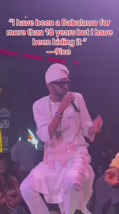 “I’ve been a Babalawo for more than 18 years, but I hide it” 

~ 9ice