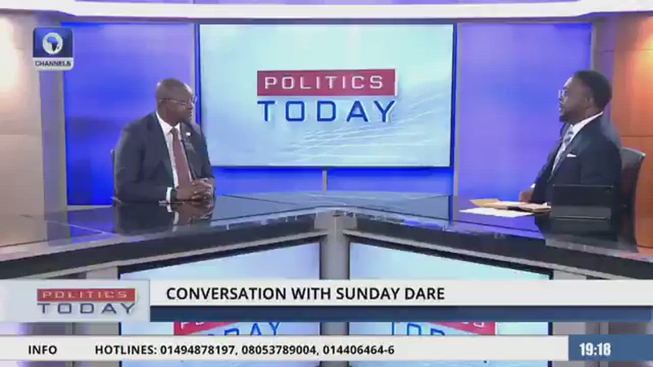 Sunday Dare stating that President Tinubu, while in Lagos, skipped the Mende-Ojota-Opebi Link Bridge...