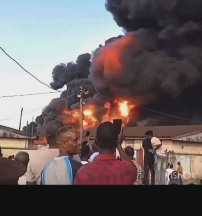 Fire 🔥 incident at CPM School in Aba, Abia state