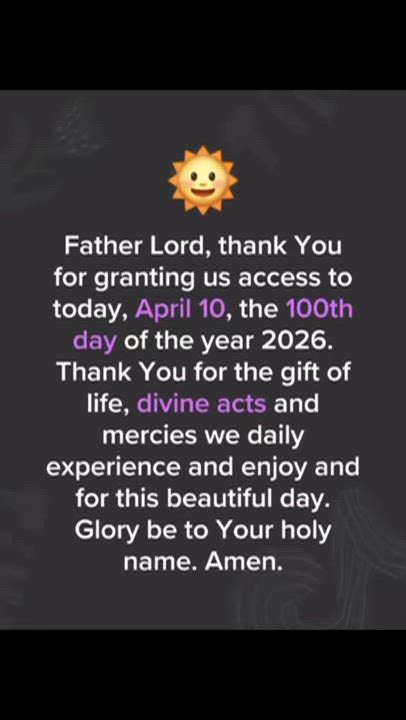 #MilestoneDay #Thanksgiving #Gratefulsouls #GRATITUDE #FaithfulGod #Glory #Day100in2026