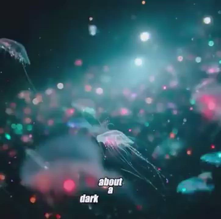 The mysterious "dark biosphere" of the deep ocean, featuring hydrothermal vents with chemosynthetic...