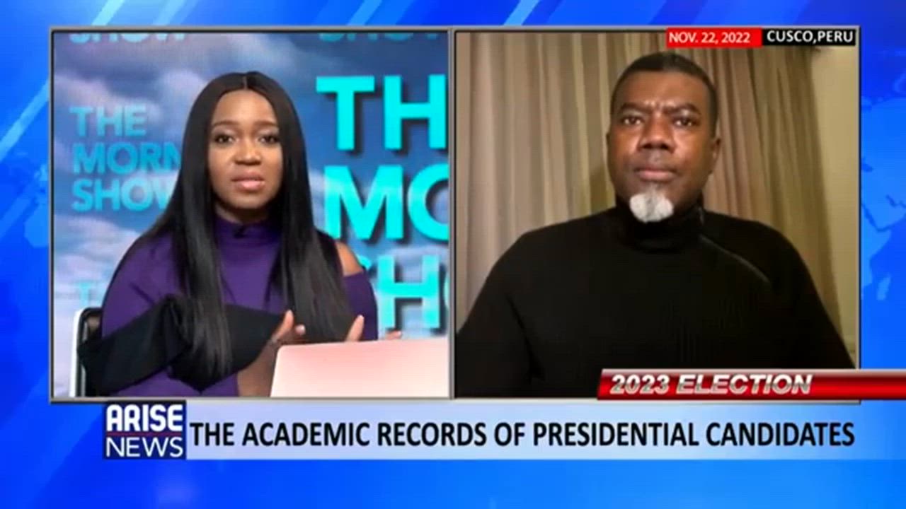 🚨 BREAKING: Arise News Transforms into WWE Lagos – Rufai Oseni & Reno Omokri Go Gladiator Mode Over...