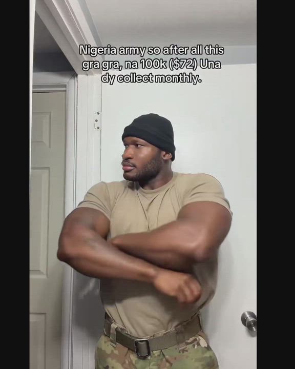 Nigeria Soldiers After All This Gra Gra, Na ₦100K ($72) Una Dey Collect Monthly? - Nigeria-American...