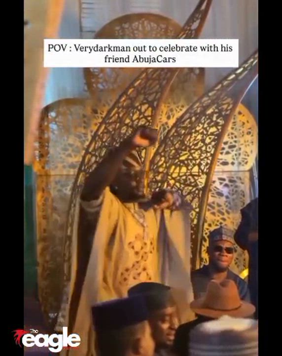 VeryDarkMan Spotted Dancing “Like David” at His Billionaire Friend Abuja Cars’ Wedding.

#theeagleon...
