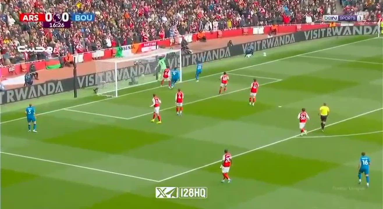 Goal l Arsenal 0-1 Bournemouth l Eli Junior Kroupi. #logoupdates