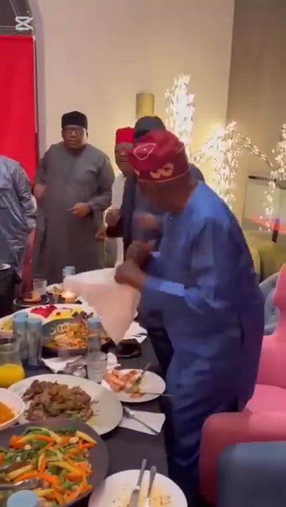 Mr President is enjoying himself while the country is bleeding!
Just imagine that!!!
