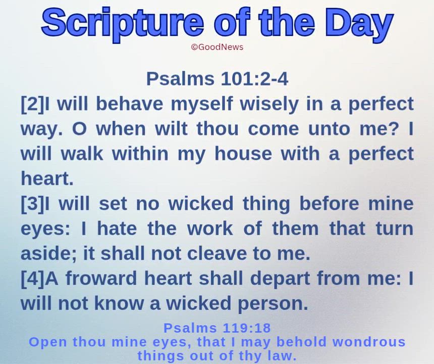 #ScriptureDelight
Meditate and act positively on the Word, and where applicable, pray and make your...