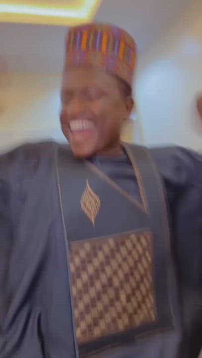 The Heart-warming moment when a northern Nigerian man unveiling his bride
