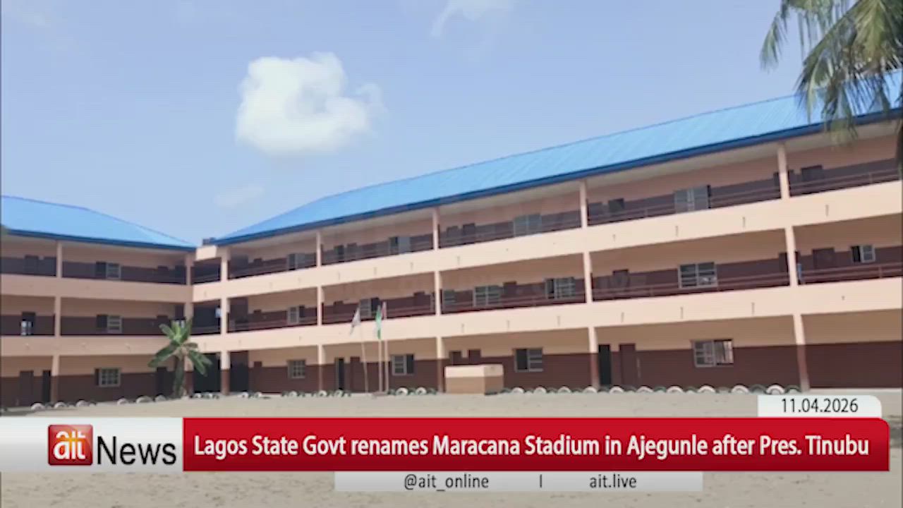 Lagos State Government renames Maracana Stadium in Ajegunle after President Bola Tinubu