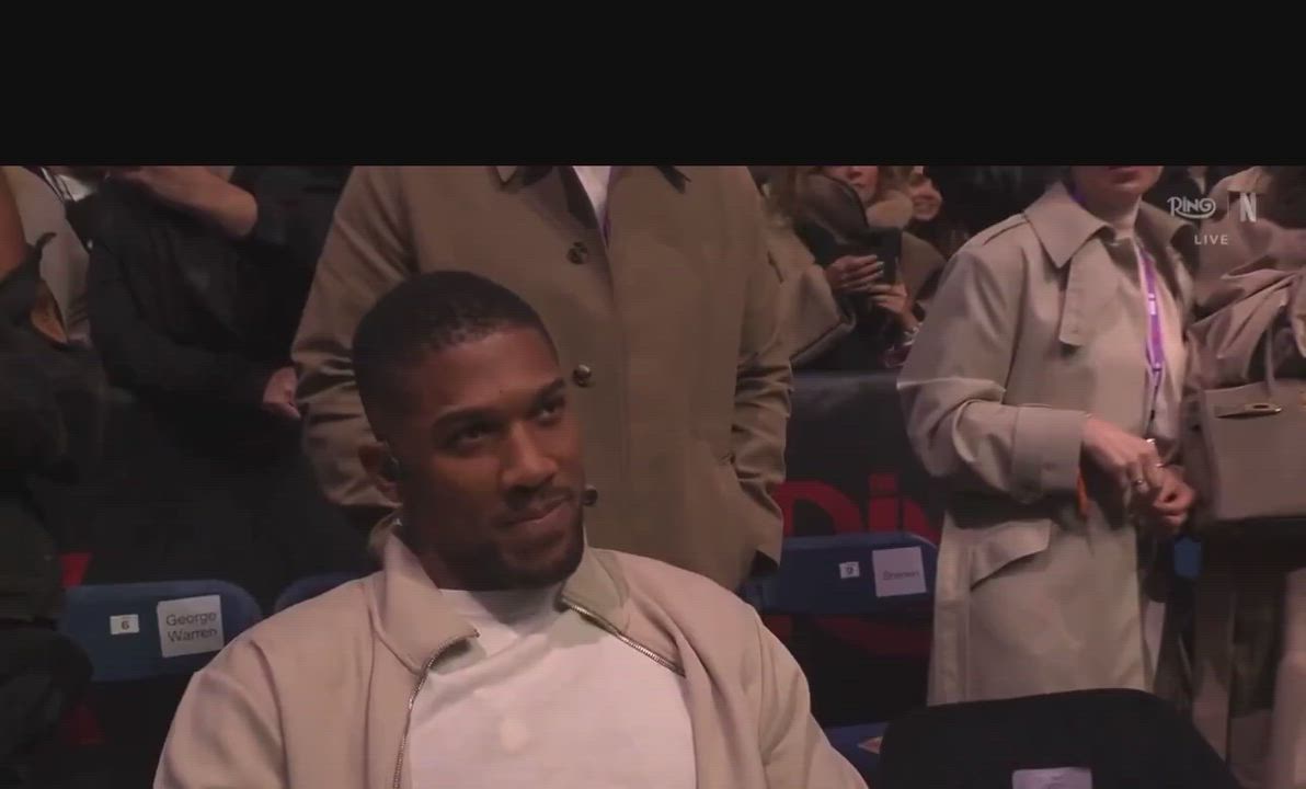 "I want you Anthony Joshua. Let give the fans the match they want, I challenge you Anthony Joshua to...