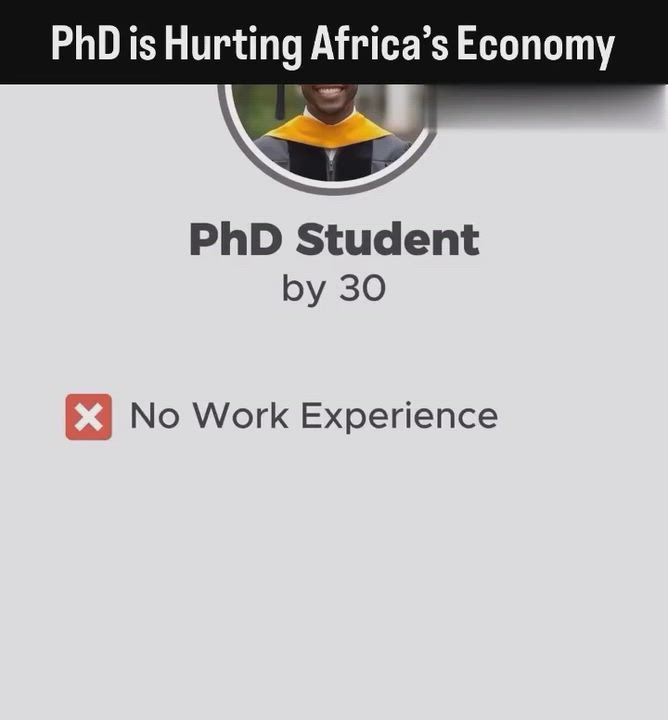 PhD? So what are politicians and bad leaders doing to Africa?