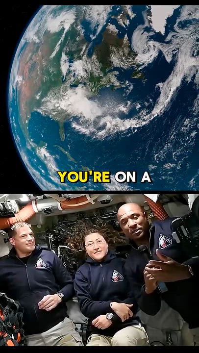 This is todaY's message by Victor Glover the Artemis II pilot that 
"YOU ARE SPECIAL" and the refle...