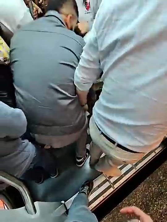 Street Hustle of the daY! This is happening at a Metro station in Rome, Italy!