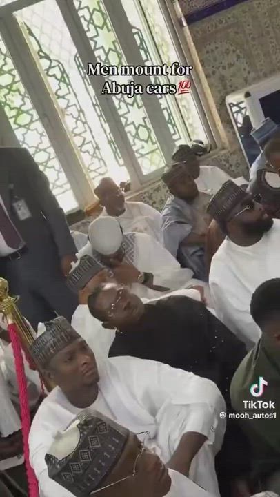Video shows Verydarkman, Raman jago and other Nigerian big boys at the wedding of Super car dealer A...