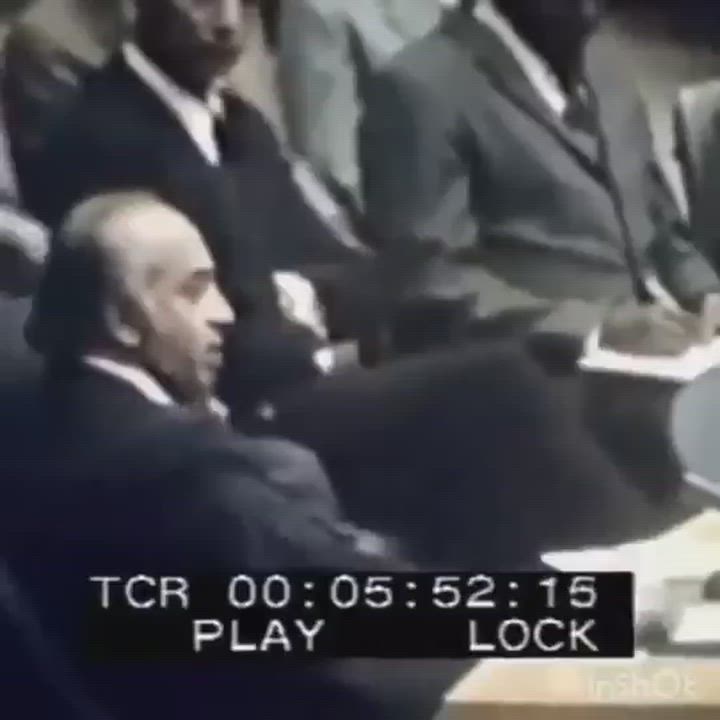 From the archiavE! in 1971, Zulfikar Ali Bhutto, then Pakistan's Foreign Minister, dramatically tear...