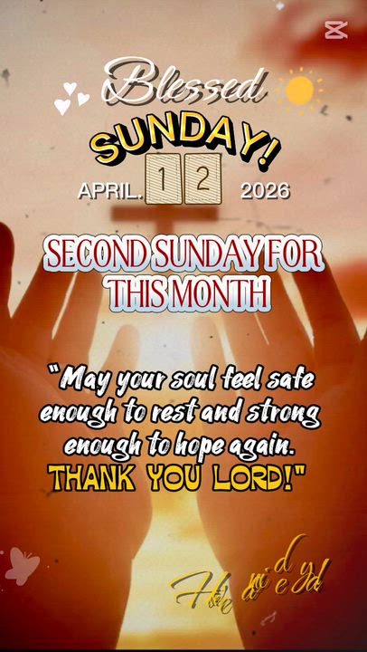 Blessed Sunday my people 🙏