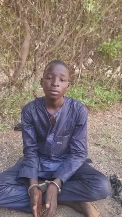 Army release confession by captured Boko haram member saying that the people at Jilli market that wa...