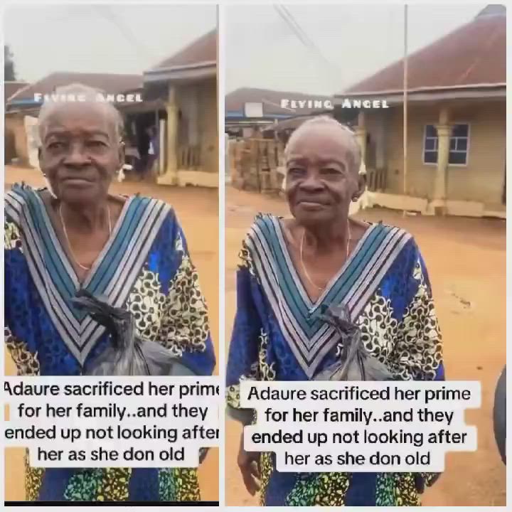 “I didn’t get married because I was hustling to feed my siblings” 

~ Elderly woman shares her life...