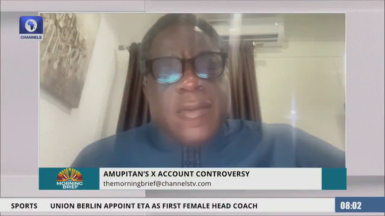 The INEC chairman does not maintain any personal X account. Any content attributed to such an accoun...