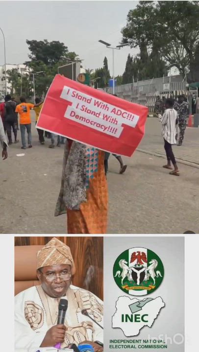 “We saw how the INEC Chairman is supporting APC on his X handle. Come 2027, our votes must count”

~...