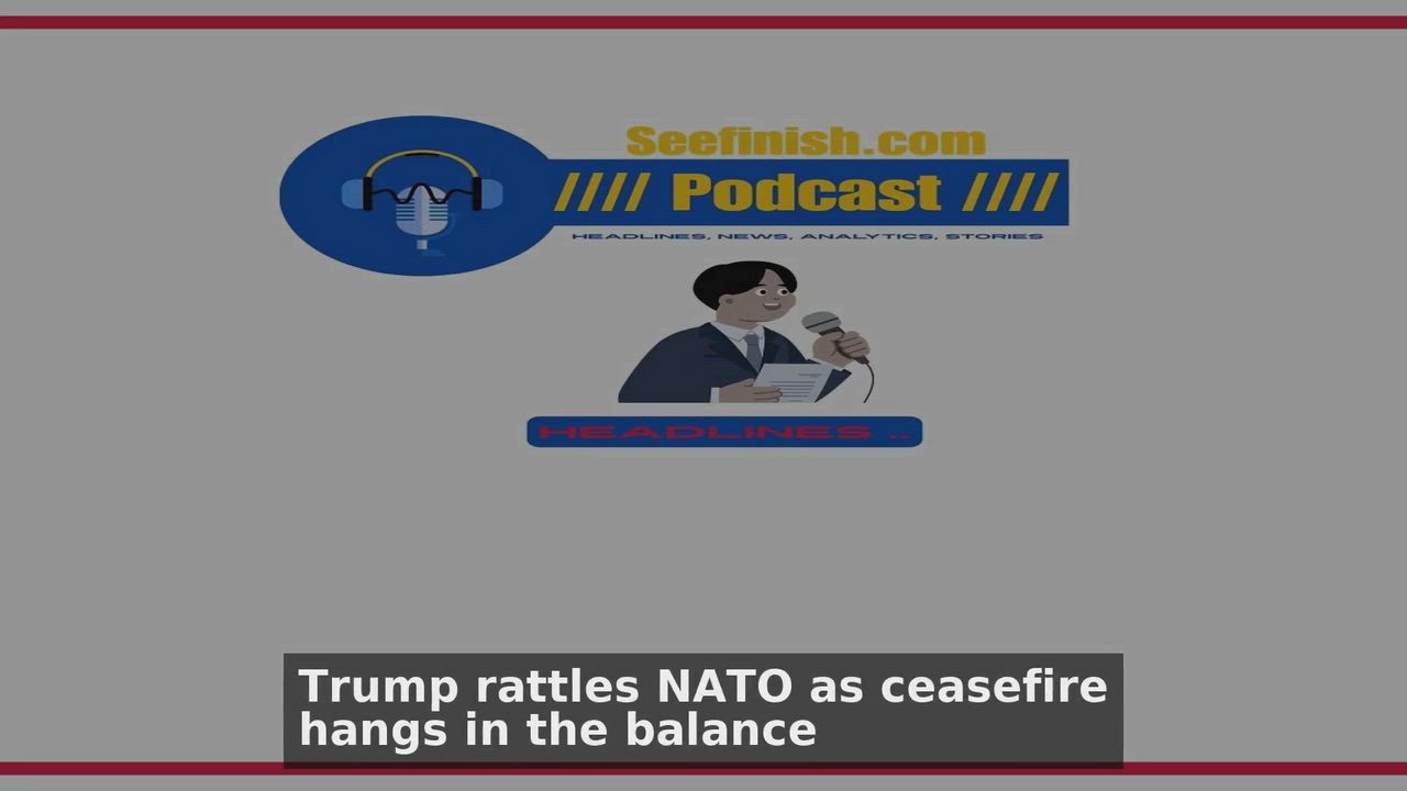 Top 10 Politics headlines 🙄🚀 discussions:
1. Iran conflict will define us for a generation, says...