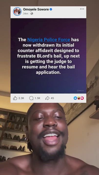 Verydarkman and Sowore case continues 

Verydarkman slams Sowore over recent post he made