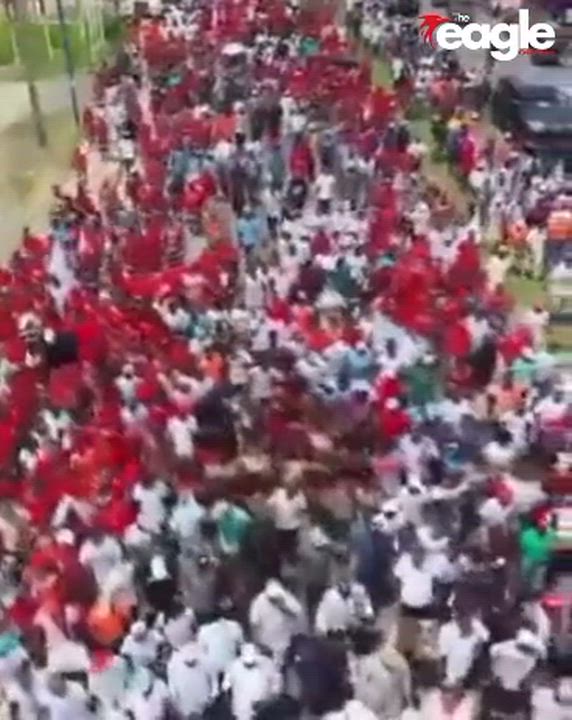 Supporters of President Bola Tinubu under the City Boy Movement staged a large rally in Bayelsa Stat...