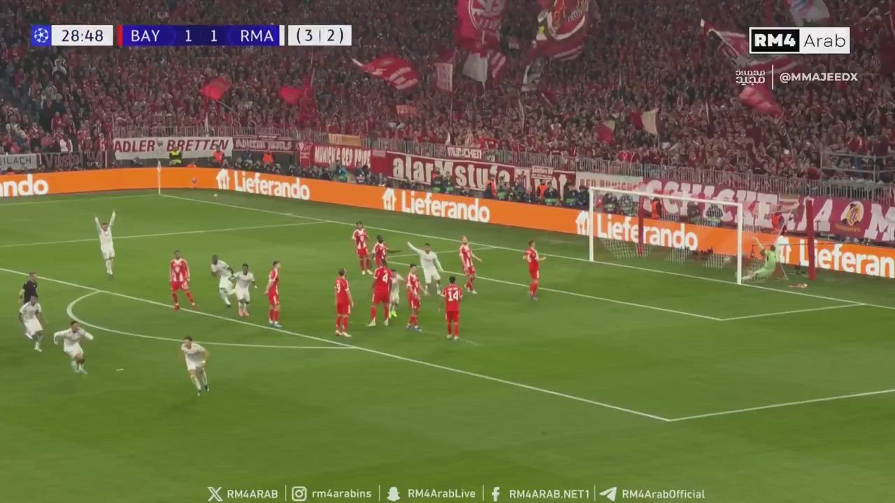 #RealMadrid's Arda Güler scored his SECOND goal of the night, equalizing the aggregate to 3-3 ⚽🔥...