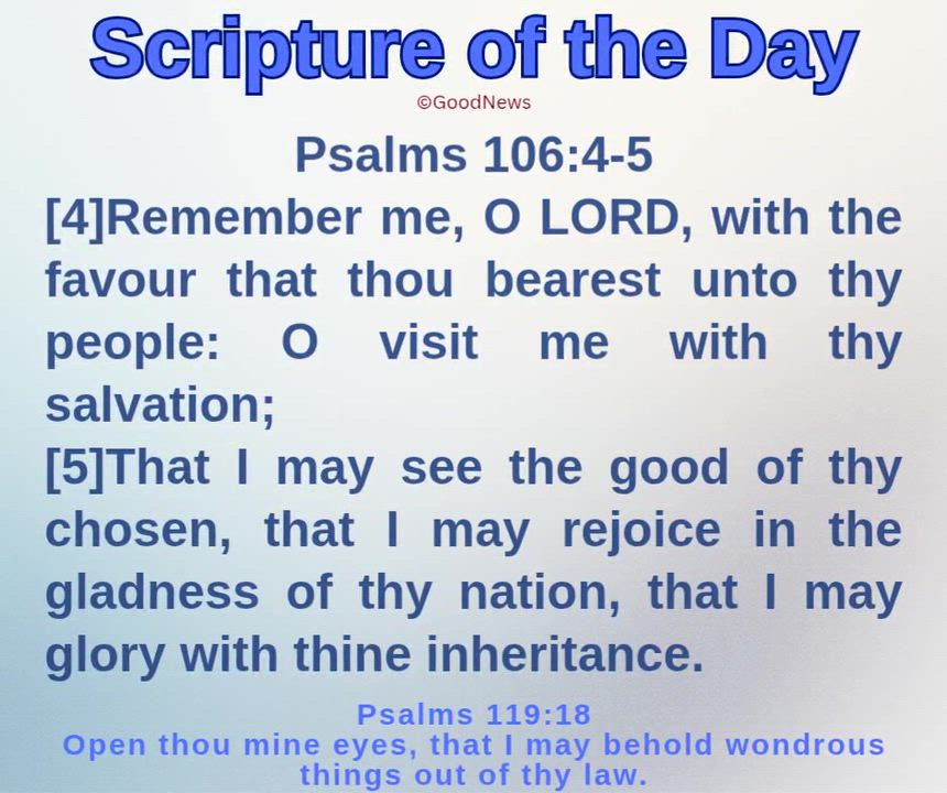 #ScriptureDelight
Meditate and act positively on the Word, and where applicable, pray and make your...