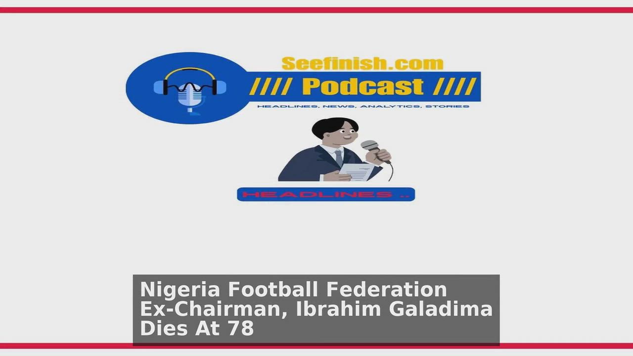 Top 10 Nigeria headlines 🙄🚀 discussions:
1. Nigeria Football Federation Ex-Chairman, Ibrahim Gala...
