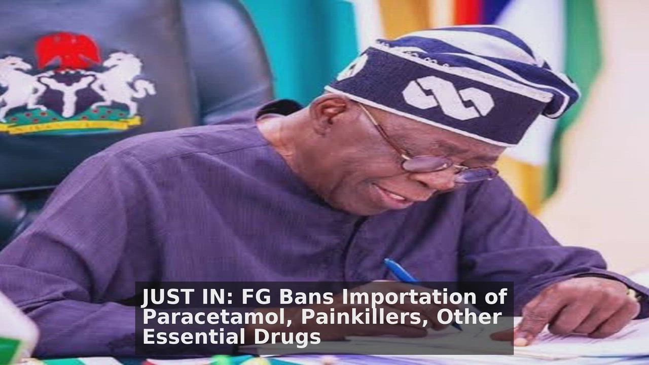Top 10 Politics Nigeria headlines 🙄🚀 discussions:
1. JUST IN: FG Bans Importation of Paracetamol,...