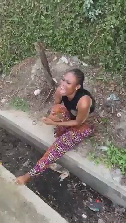 A Lady was Attacked by Masquerade During Urheovware Cultural Festival in Delta State. This is unacce...